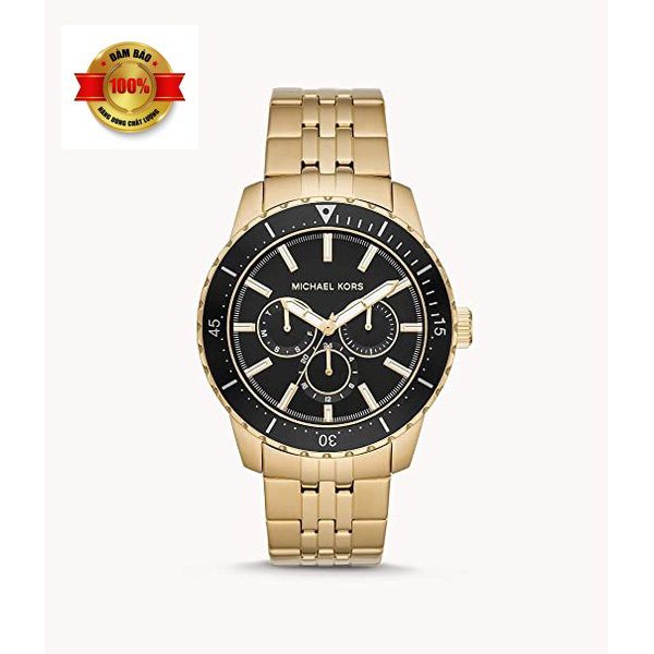 Đồng Hồ Nam Michael Kors MK7154 - Dây Kim Loại - Đánh Dấu Phút Vành Bezel