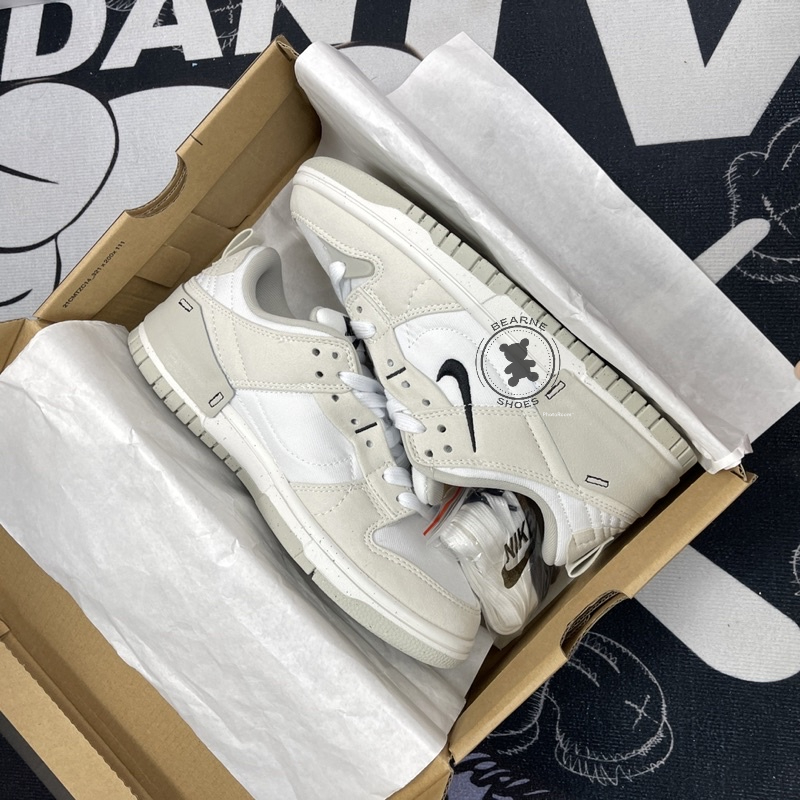Giày Jordan SB Dunk Disrupt 2 Pale Ivory Black Grey | Full box - Bearne Shoe