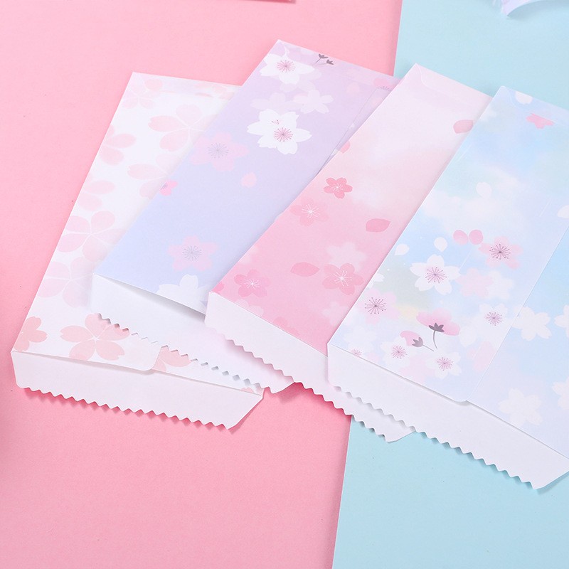 Set 10 Tấm Thiệp Mời Đám Cưới 11 * 20cm In Họa Tiết Hoạt Hình Nhật Bản