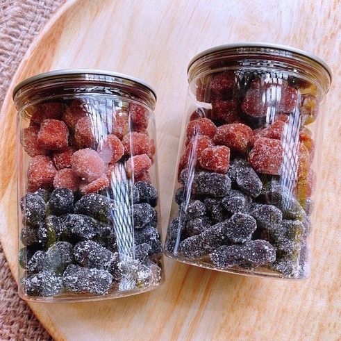 Hũ 500 Kẹo Dâu tây, Dâu tằm đặc sản Đà Lạt