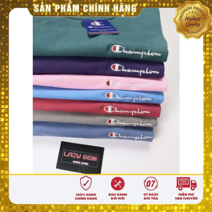 [ CHAMPION CHÍNH HÃNG ] Áo Champion THÊU GARMENT DYED - AUTHENTIC 100% ĐƯỢC NHẬP TRỰC TIẾP TỪ MỸ - SẴN TPHCM Đẹp