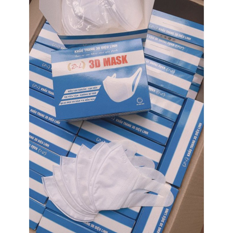 Khẩu trang 3D MASk hộp 50 cái | BigBuy360 - bigbuy360.vn