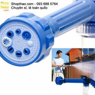 [ HÀNG GIÁ RẺ ] Vòi xịt nước tăng áp (8 chế độ xịt)