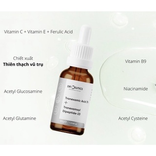 Tinh Chất Làm Mờ Nám Sáng Da Giảm Đỏ DrCeutics Tranexamic 3% (30gr)