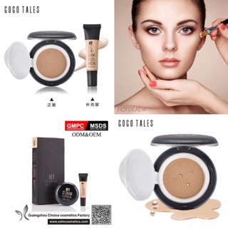 Set Phấn Nước Và Kem Nền Che Khuyết Điểm CC cream Gogo Tales