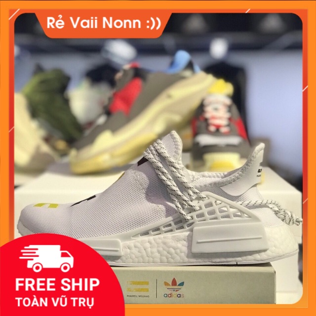 Free Ship - Xả Kho Giá Sốc - Ảnh thật + full box giày thể thao sneaker human race 1:1