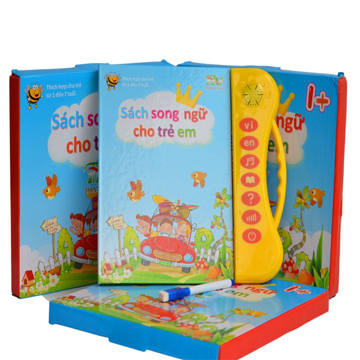Bản Nâng Cấp Mới Nhất - Sách Nói Điện Tử Thông Minh - Giúp Bé Phát Triển Kỹ Năng Và Học Tiếng Anh