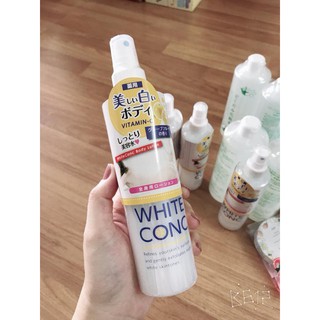 Lotion dưỡng trắng da dạng xịt WHITE CONC