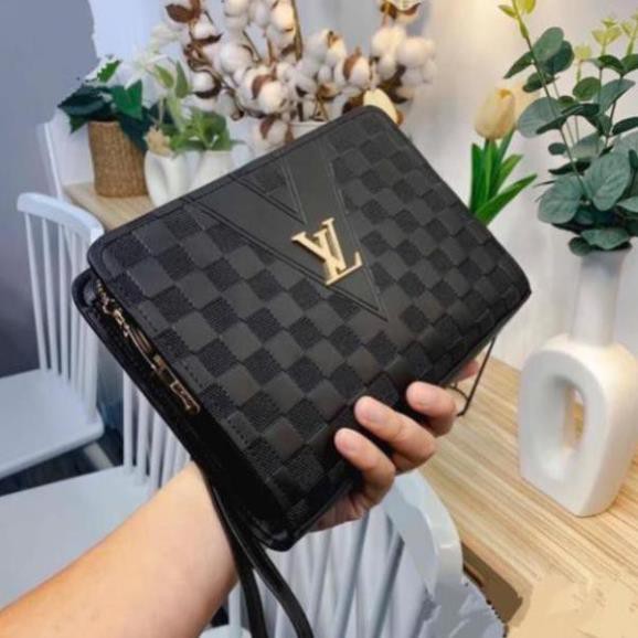 Clutch ví da LV_ví da cầm tay cao cấp fullbox new