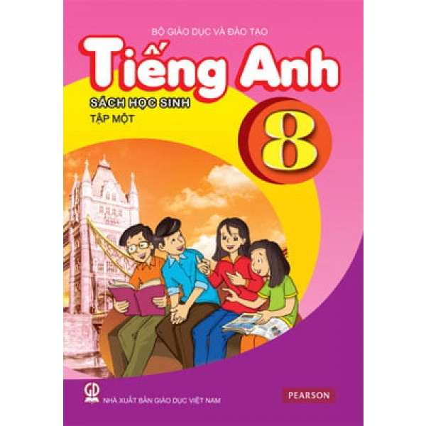 Sách - Tiếng anh Lớp 8 Tập 1 (Sách học sinh kèm CD)
