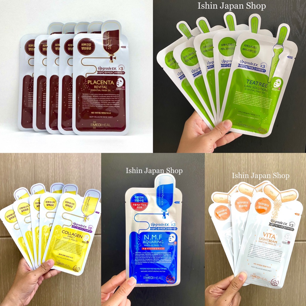 Combo 10 cái Mặt Nạ Dưỡng Da MEDIHEAL Hàn Quốc