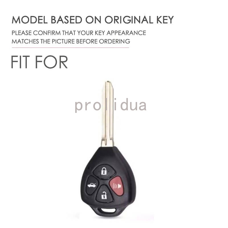 Vỏ Tpu Bọc Chìa Khóa Xe Hơi Toyota Altis Hilux Vigo Fortuner Camry Innova