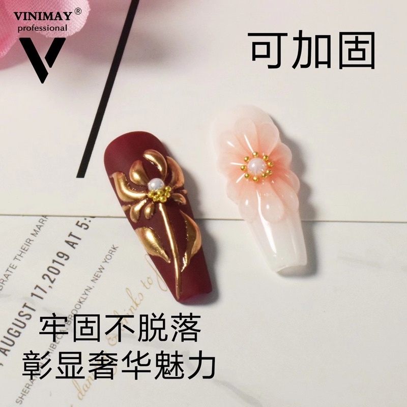 Gel thuỷ tinh đặc vẽ nổi, chà tráng gương - hoainail88