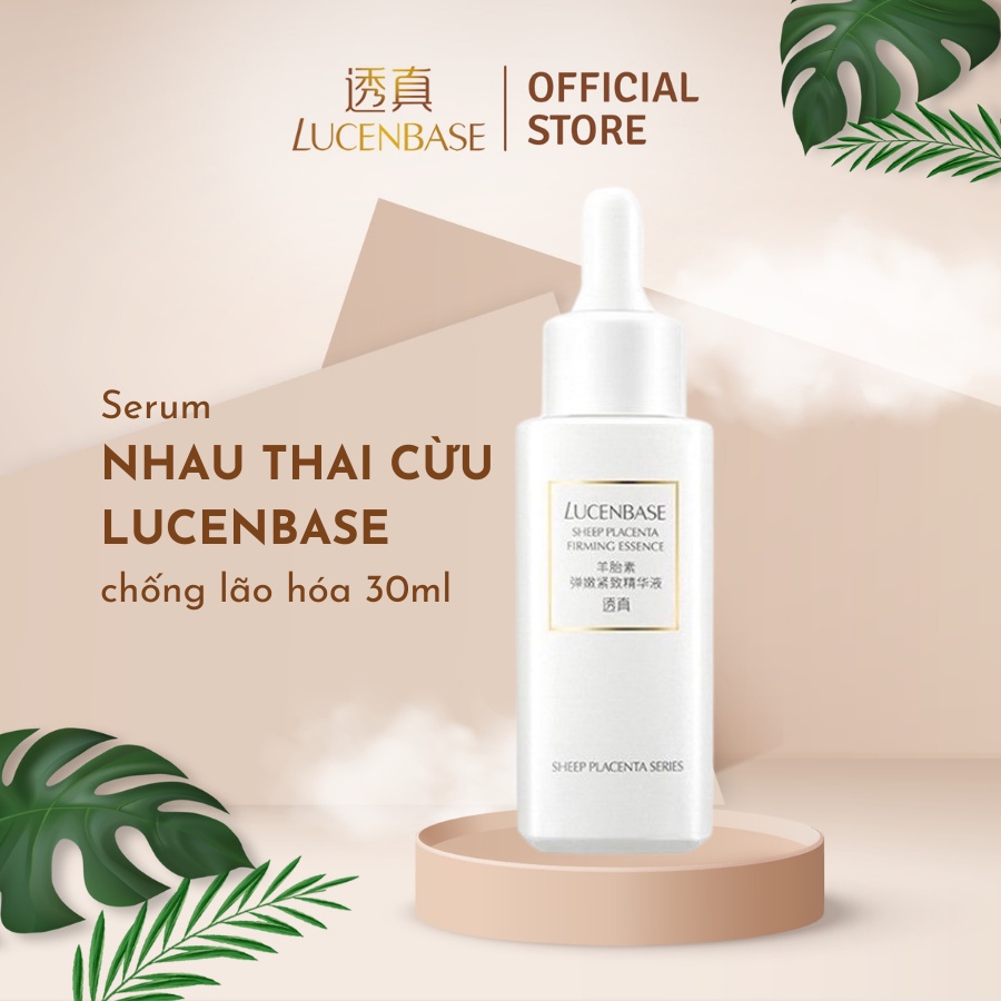 Serum nhau thai cừu LUCENBASE cấp ẩm, chống lão hóa 30ml