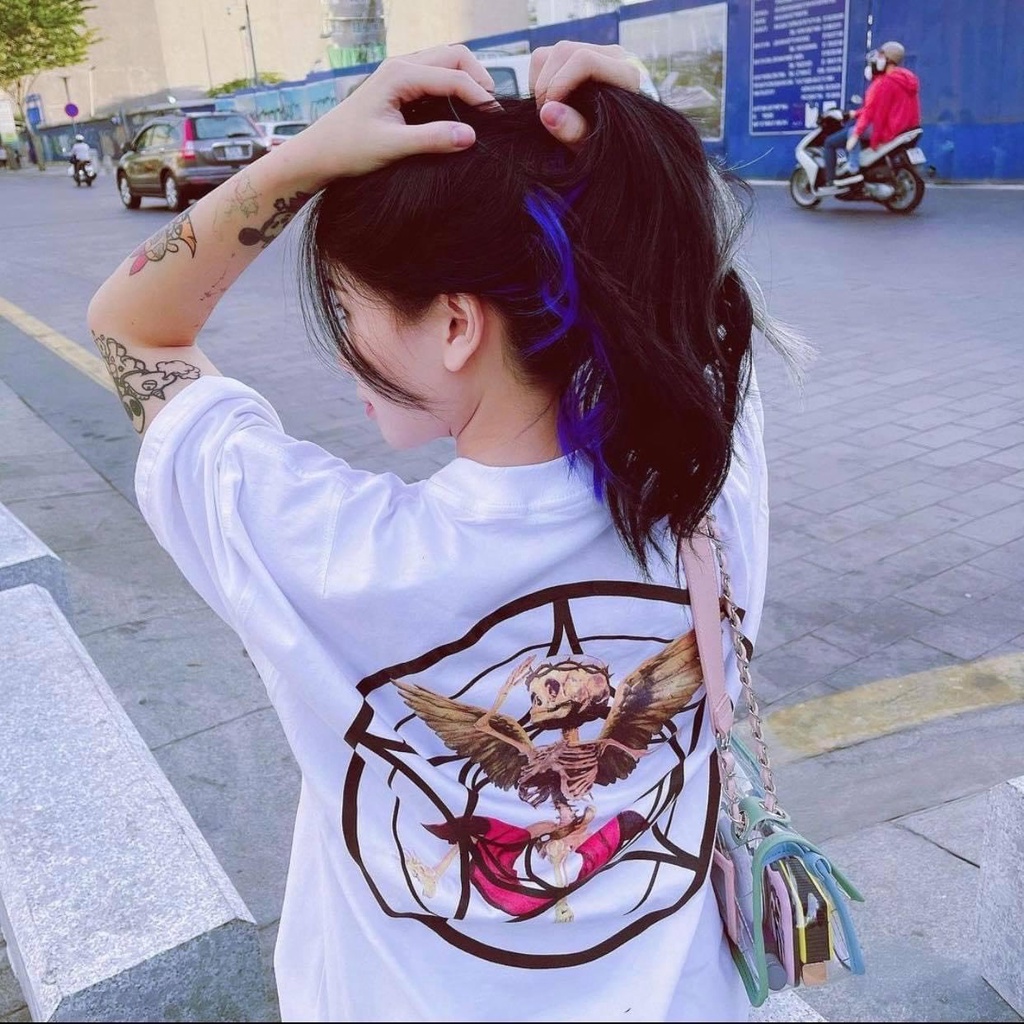 Áo Thun BOBUI SKEL ANGEL STAR LOGO TEES cực hot 2021 || Hany Shop