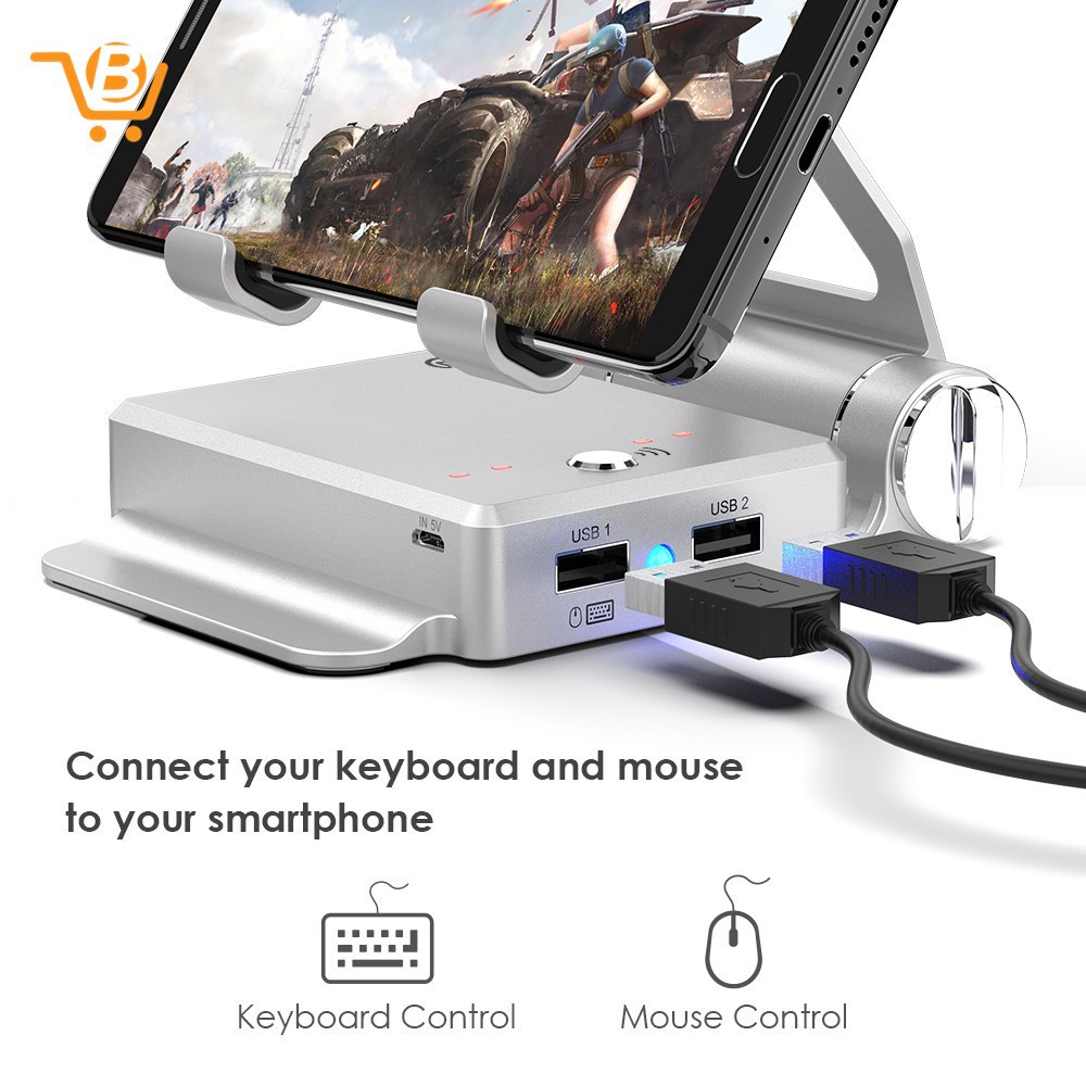 GameSir X1 Bluetooth BattleDock Converter Bàn phím và chuột thích hợp cho công chúng FPS