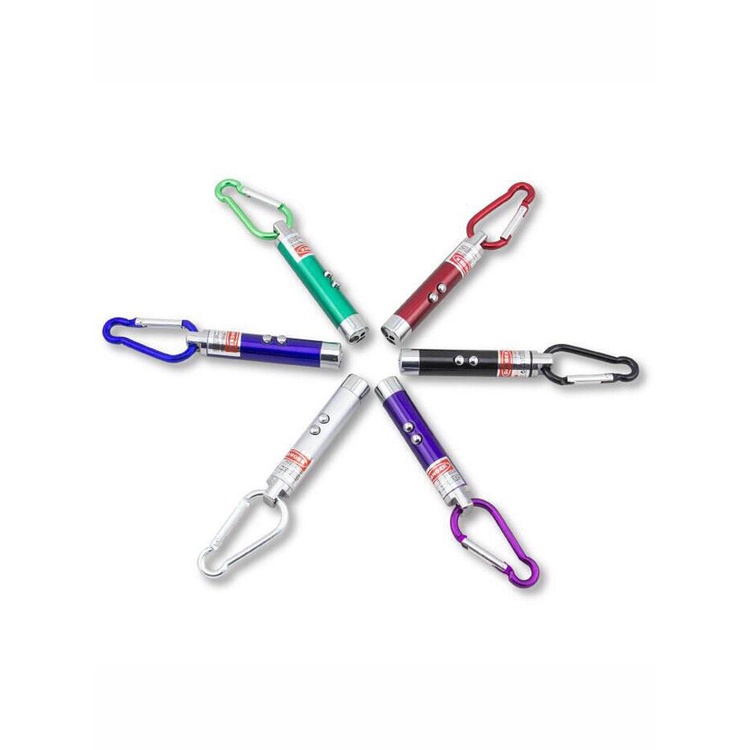 Móc Khóa Đèn Pin Led Có Thể Soi Tiền Giả Và Chiếu Laser