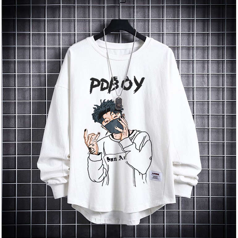 Áo Thun Nam Dài Tay Cổ Tròn In Họa Tiết Chữ PDBOY Phong Cách Trẻ Trung Thời Trang Zenkonu TOP NAM 1000126 | BigBuy360 - bigbuy360.vn