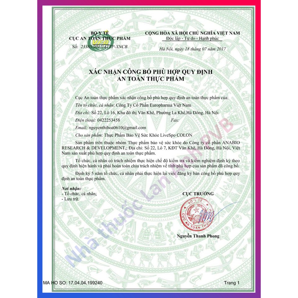 LiveSpo COLON - Dành cho viêm đại tràng. | BigBuy360 - bigbuy360.vn
