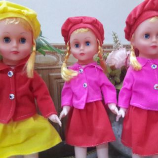 Búp bê nhựa mềm có nhạc cao 40cm