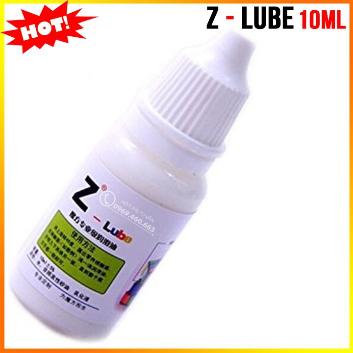 Nước làm trơn rubik Z-Lube 10ml. Phụ kiện cho đồ chơi Rubik.