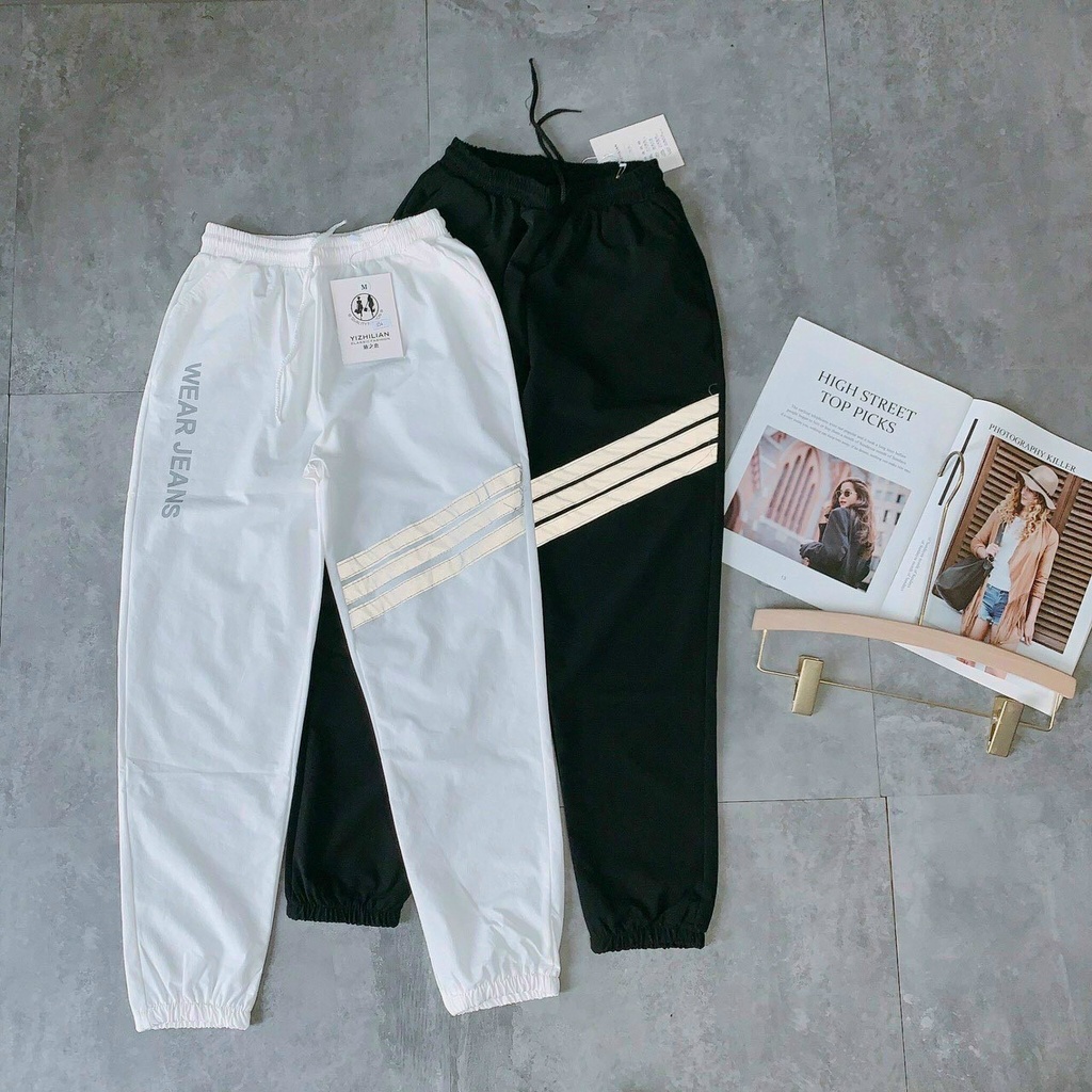 Quần thể thao - Quần gió joggers túi hộp cao cấp nam nữ hottrends 2021