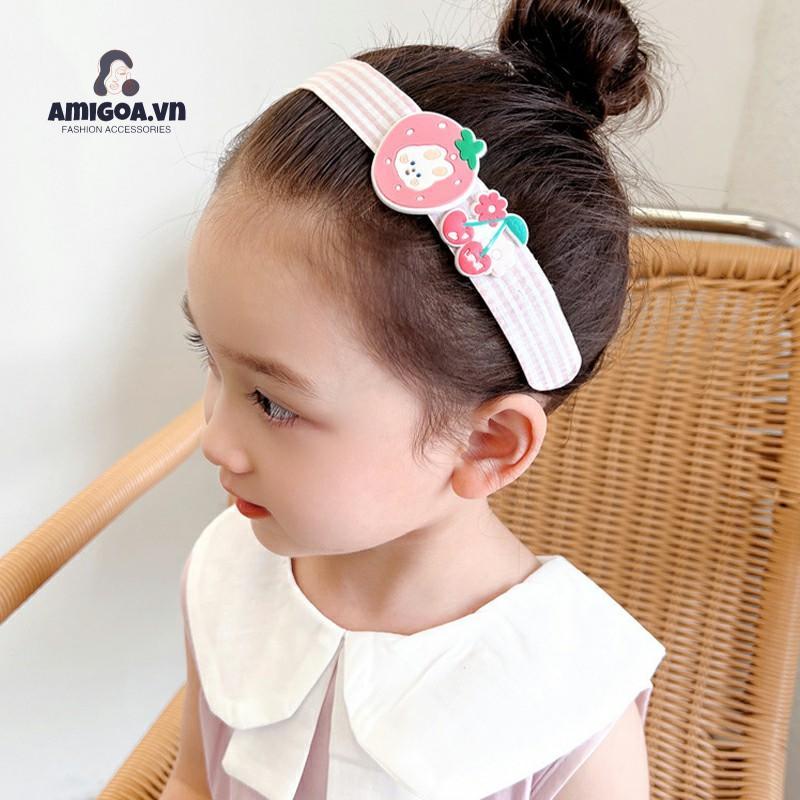 ✨✨Bờm băng đô cài tóc dán hoạt hình phong cách Hàn siêu cute cho bé