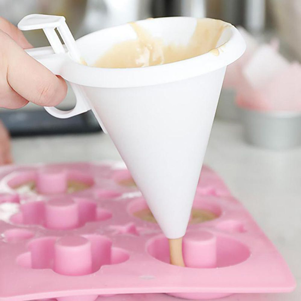 FASHYUNER Phễu rót bột làm bánh ngọt bằng nhựa