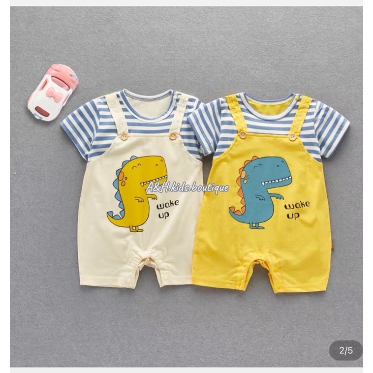 body hình khủng long phối kẻ cho bé (hàng shop )