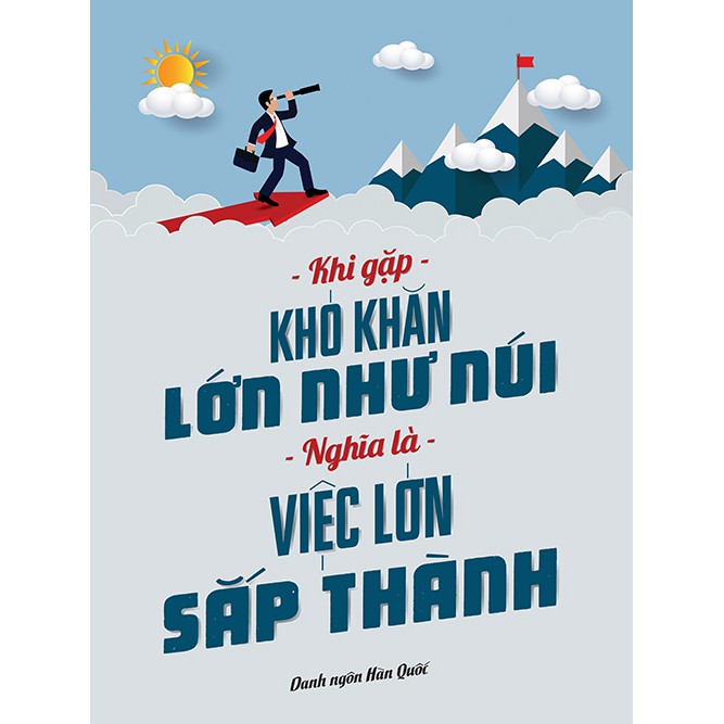 Tranh chữ Slogan - Tranh truyền Động lực Hiện đại MAQS-085