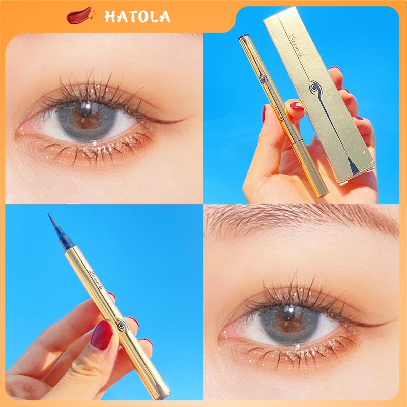 Bút Kẻ Mắt Nước Phong Cách Hàn Quốc Lâu Trôi Chống Nước Nhanh Khô Lameila