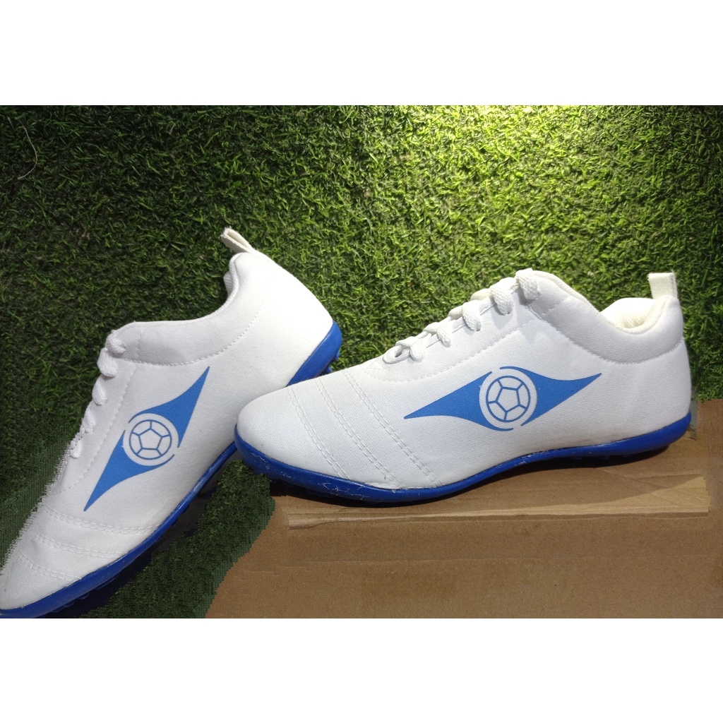 Giày vải nam đá bóng , đá banh khâu full đế , siêu bền Thangloishoe đế xanh