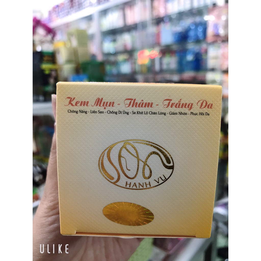 kem son  nhau thai cừu giảm mụn thâm iền sẹo trắng da thu nhỏ lỗ chân lông giảm nhờn chống nắng hủ 10g