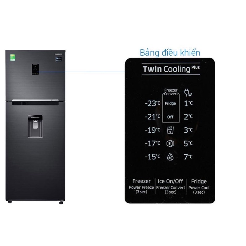 Tủ lạnh Samsung Inverter 360 lít RT35K5982BS/SV