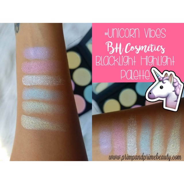 Bảng màu BH BLACKLIGHT HIGHLIGHT - 6 COLOR PALETTE