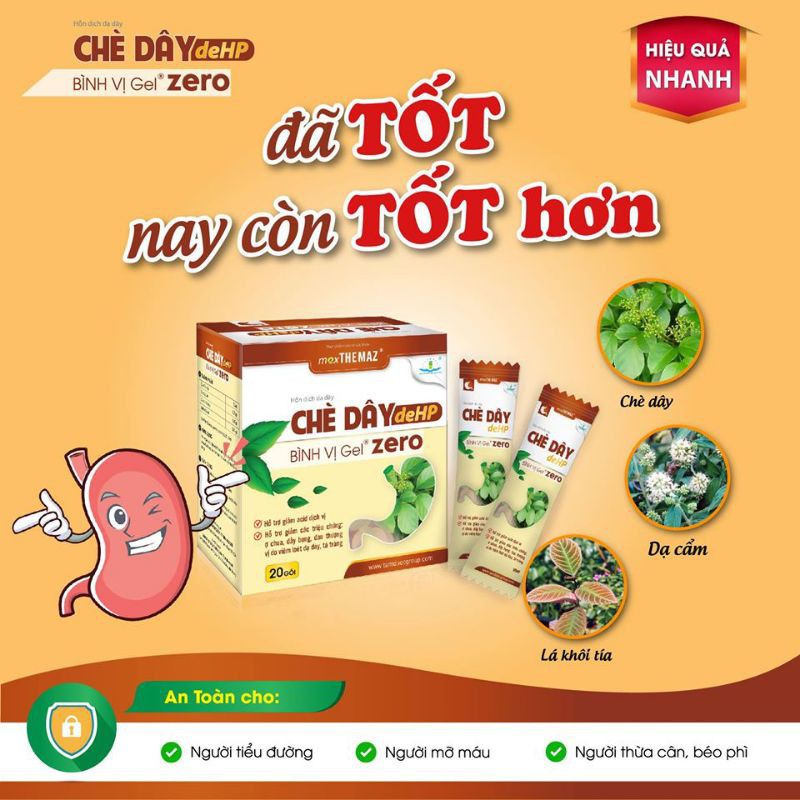 CHÈ DÂY BÌNH VỊ ZERO DÙNG ĐƯỢC CHO NGƯỜI TIỂU ĐƯỜNG