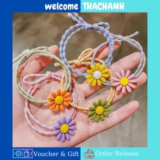 Dây Chun Buộc Tóc Hoa Cúc Xinh Xắn