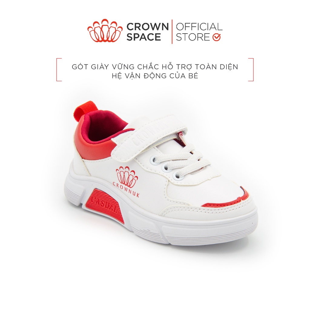 Giày Sneaker Bé Trai Bé Gái Đi Học Crown Space PHIÊN BẢN CAO CẤP PREMIUM CRUK8026 Size 26-35