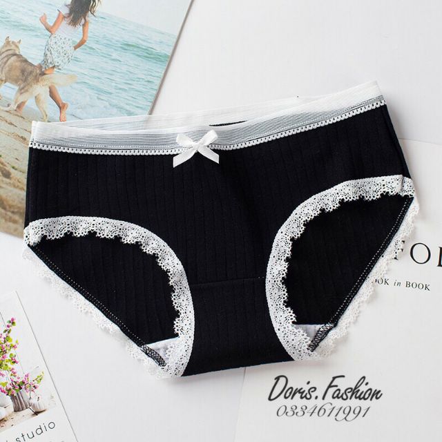 QUẦN LÓT NỮ GÂN TĂM KHÁNG KHUẨN CHỐNG VIÊM | BigBuy360 - bigbuy360.vn