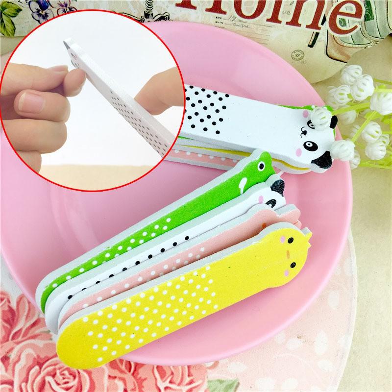 Set 10 Dũa Móng Tay Mini Họa Tiết Động Vật Đáng Yêu