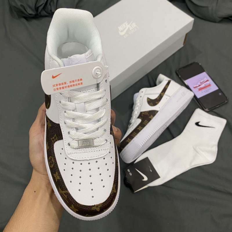 GIÀY A..F.1  CUTOM L..V 1:1 CAO CẤP