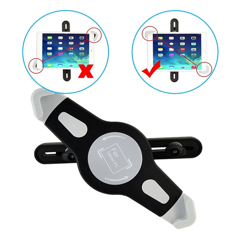 Car Headrest Tablet PC Holder with 7-10 Inch Table Back Seat Bracket | BigBuy360 - bigbuy360.vn