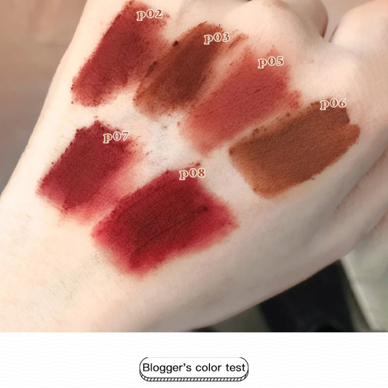 2021 Velvet Lip Glaze Waterproof Lasting Moisturizing And Not Easy To Fade Nude Lip Gloss Lipstick Cosmetics [blackpink]