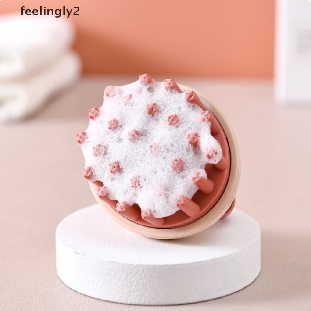 1 Lược Silicone Mát Xa Da Đầu Chống Ngứa Khi Tắm