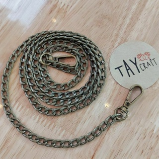 Dây xích đeo vai kiểu giả cổ loại dày, quai xích đeo chéo để làm túi handmade
