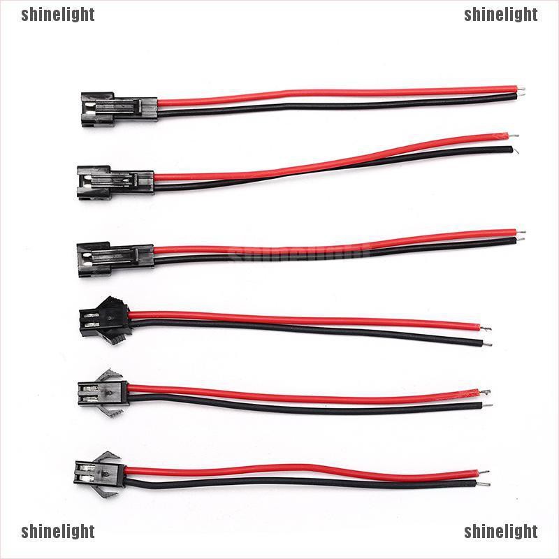Bộ 10 Cặp Đầu Nối Nhanh 10cm JST SM 2 Chuyên Dụng