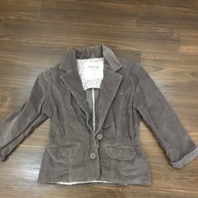 Áo khoác nhung Blue exchange