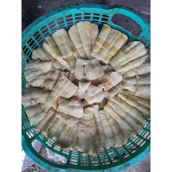 Măng le rừng Gia Lai măng búp, non, giòn, sấy củi