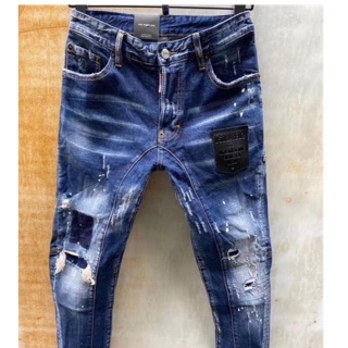 QUẦN BÒ DSQ NAM ỐNG CÔN- QUẦN BÒ NAM VÁ TÚI SPF.