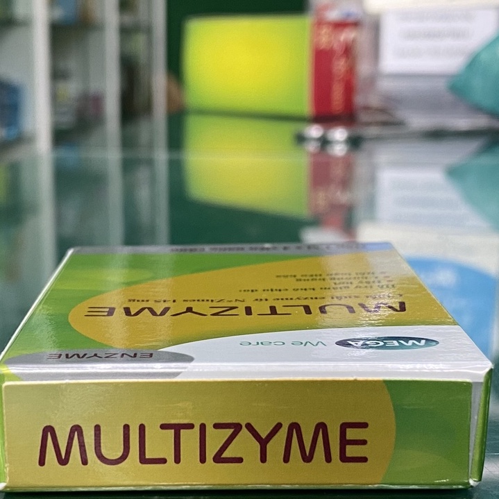 MULTIZYME – Viên uống bổ sung men tiêu hóa (enzyme) trợ giảm rối loạn tiêu hóa, đầy hơi, chướng bụng